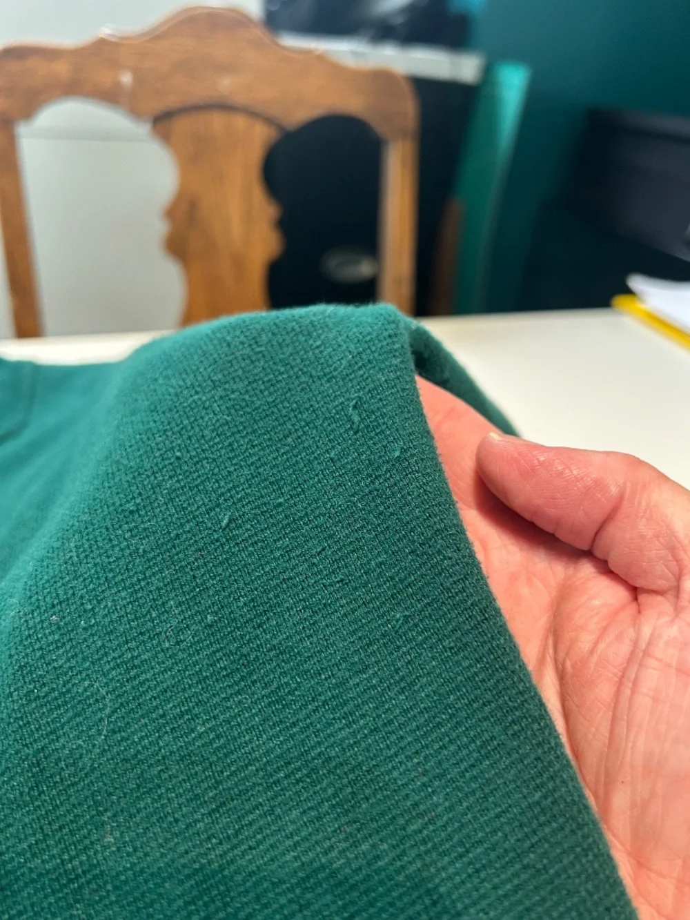 J Crew Emerald Green Sweater Coat